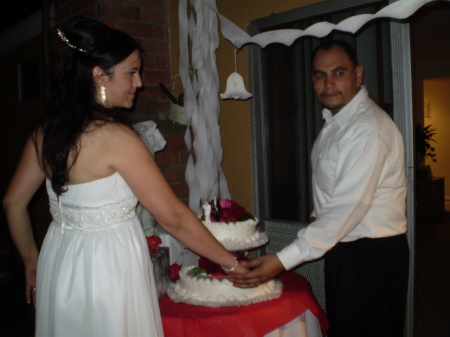 READY TO CUT THE CAKE