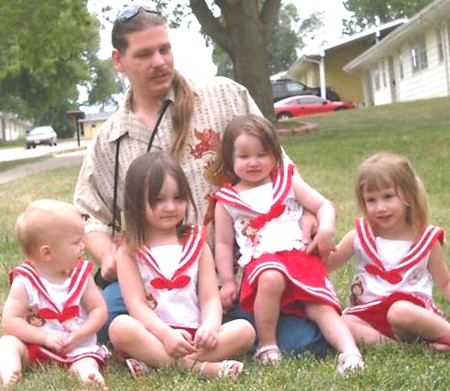 Jeremy and four granddaughters
