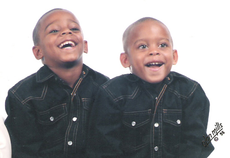 my boys at three and four yrs.old
