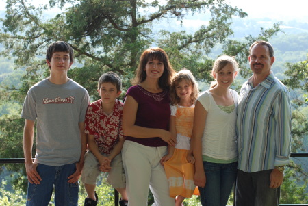 My family and I in 2007