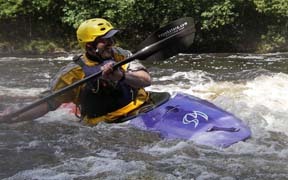 Kayaking on the Lehigh River