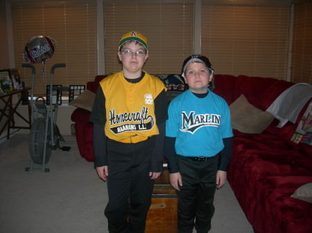 2008 Baseball Season Joshua & Jeremy