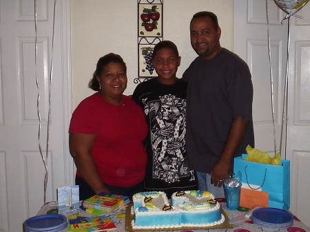 Me, my son Eli and my hubby, Ricardo