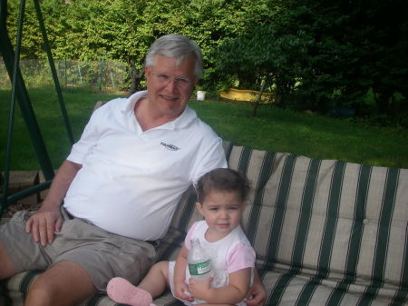 Granddaughter Miya and Pop Pop 2009