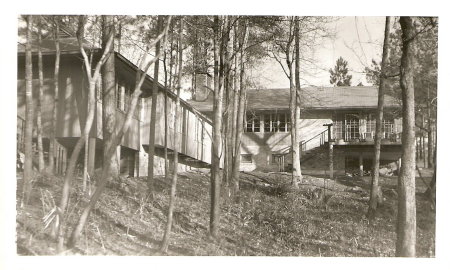 My house 1961 - rear view