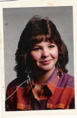Tammy in high school