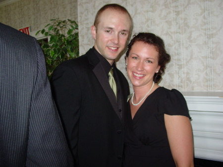 Son, Christopher, age 25 with wife Megan