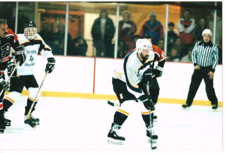 Scoring on Flyers Alumni 1997