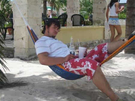 josh in hammock