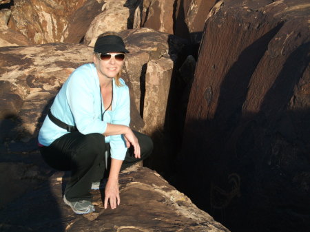 Hiking in Utah...Petroglyphs on the Rocks