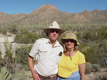 Eve & I at Saguaro nat Park