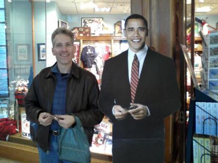 with Barack in Boston