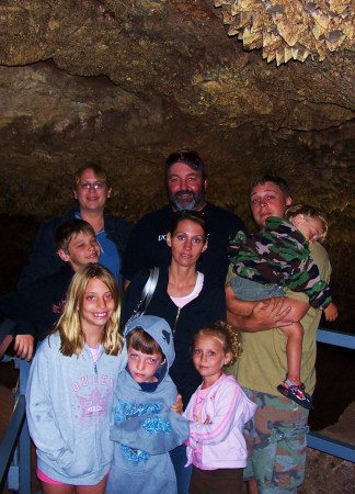 In Crystal Cave near Rapid City, SD
