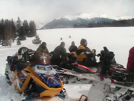 Snowmobiling in Colorado