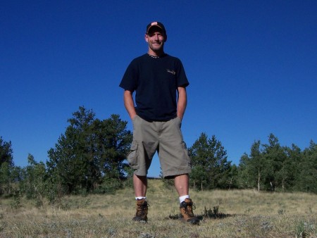 Mike at Pike National Forest - Aug 2008