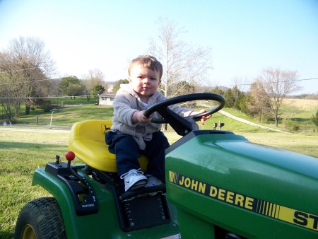 Nate Loves Daddy's Tractor