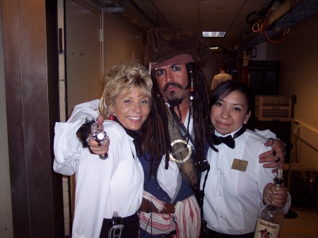 e, Captin Jack, & Laurie