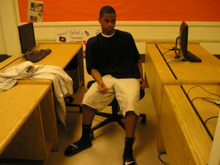 Davonte in school