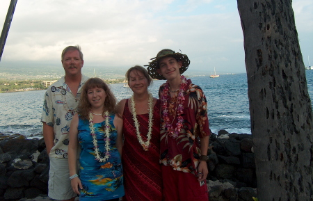 Family in Kona, HI  2006