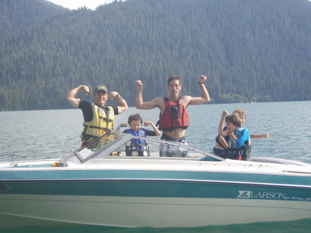 Baker Lake boys trip.  Dads and sons