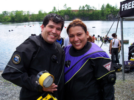 Drysuit Diving in a Dutch Spring