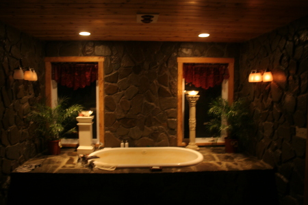 My stone bathroom