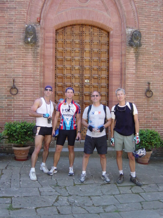 Italy Biking...second from right