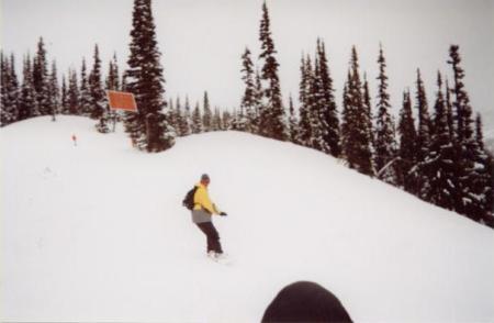 Me Snowboarding