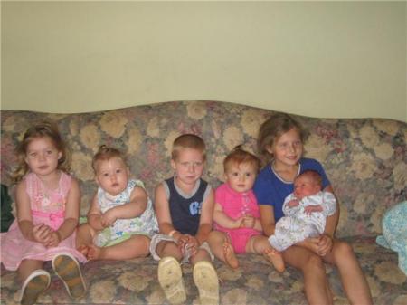 6 of the 11 great neices and nephews I have