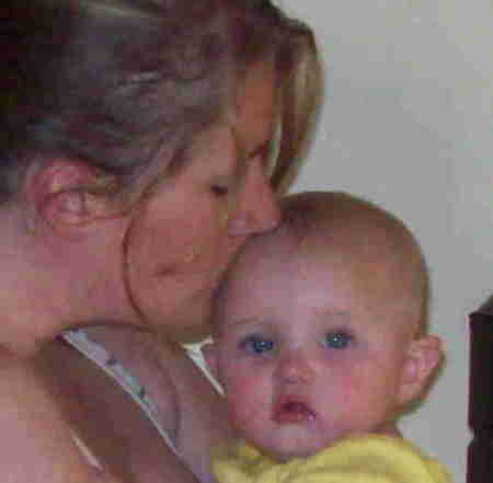 Katie and our daughter Laila