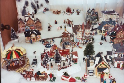 Christmas Village - front side left