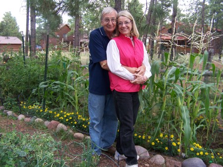 Garden at the cabin