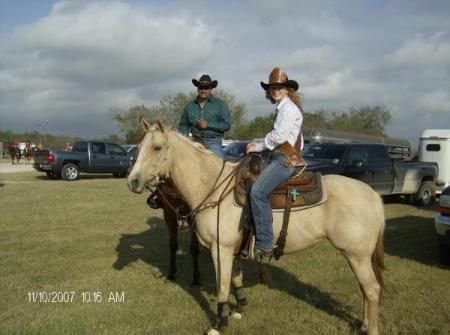 Ashley & Ronnie on Trailride