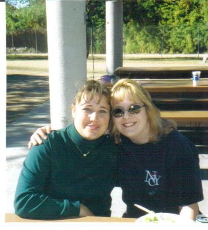 Me and Kim Lares in 2003