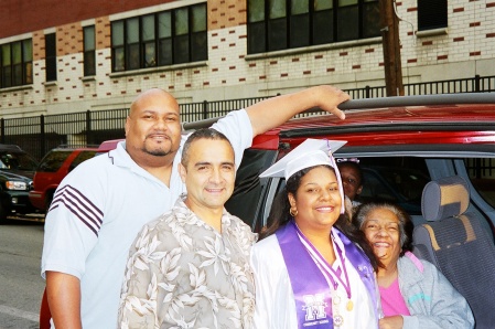 My daughter Vicky's 8th Gr Graduation