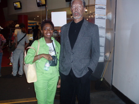 Me and Morgan Freeman