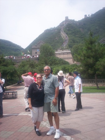 Pablo & I at the Great Wall