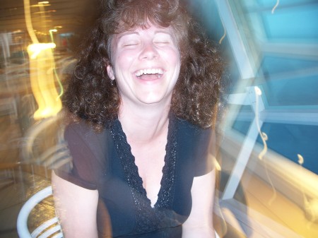 Lori Laughing
