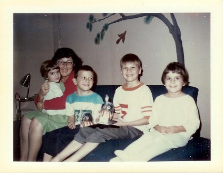 Jaje Kids with Grandma Sellers 1967