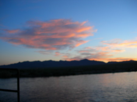 Colorado River Sunset