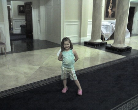 NADALEE AT DADS WORK"WHITEHOUSE SET"24"