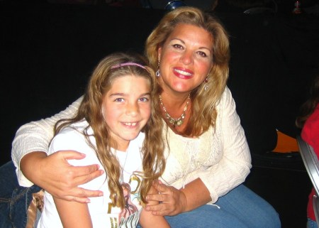 Daughter and I at Hannah Montana Concert