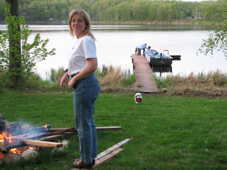 Hanging out at the lake