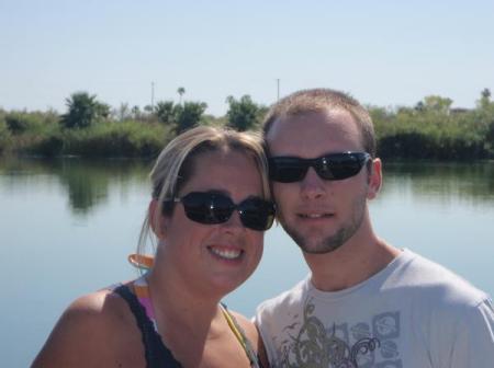 my daughter angela and her husband brandon