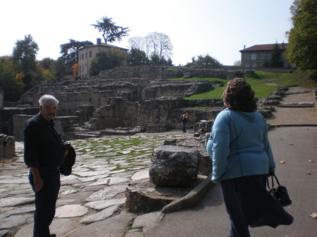 mike n de romans ruins in lyon