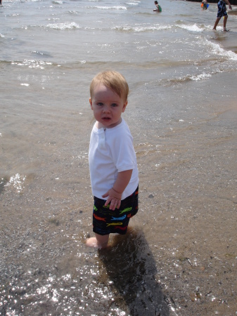 Eren at the beach