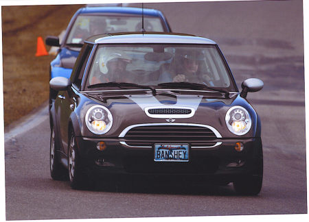 Racing my Mini Cooper