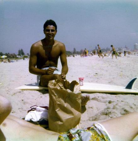 Me at Coronado Beach, San Diego around 1976