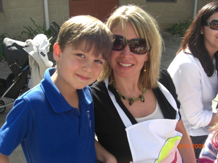 Max and Michelle at Mother's Day Lunch