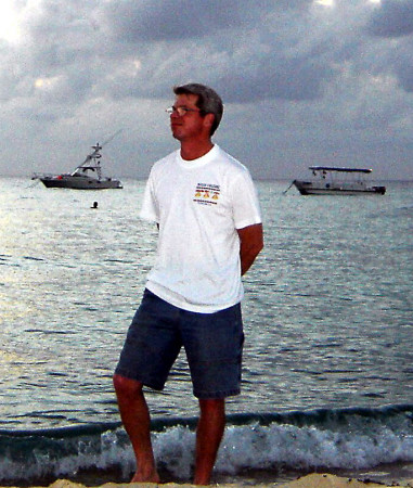 Patrick at Sunset Cozumel